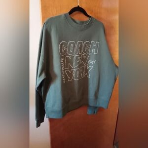 Coach Unisex Olive Crewneck Sweater